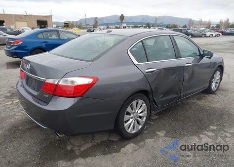 2014 Honda Accord Ex-L V-6 from USA, damaged, VIN 1HGCR3F86EA042547